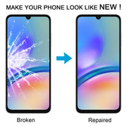 For Samsung Galaxy A05s SM-A057F 10pcs Front Screen Outer Glass Lens with OCA Optically Clear Adhesive