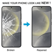 For Samsung Galaxy S24 SM-S921B 10pcs Front Screen Outer Glass Lens with OCA Optically Clear Adhesive