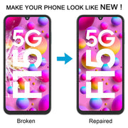 For Samsung Galaxy F15 SM-E156B 10pcs Front Screen Outer Glass Lens with OCA Optically Clear Adhesive