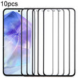 For Samsung Galaxy A55 SM-A556B 10pcs Front Screen Outer Glass Lens with OCA Optically Clear Adhesive - free shipping - PMc TechLife - Order now!