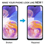 For Samsung Galaxy A23 4G SM-A235F 10pcs Front Screen Outer Glass Lens with OCA Optically Clear Adhesive