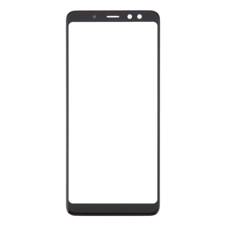 For Samsung Galaxy A8 2018 SM-A530F 10pcs Front Screen Outer Glass Lens with OCA Optically Clear Adhesive
