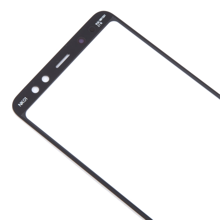 For Samsung Galaxy A8 2018 SM-A530F 10pcs Front Screen Outer Glass Lens with OCA Optically Clear Adhesive