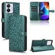 For Blackview Oscal Modern 8 / Color 8 Honeycomb Dot Texture Leather Phone Case(Green) - free shipping - PMC TechLife - Order now!