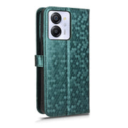 For Blackview Oscal Modern 8 / Color 8 Honeycomb Dot Texture Leather Phone Case(Green)
