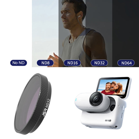 For Insta360 GO 3S JUNESTAR Camera Lens Filter, Filter:ND32