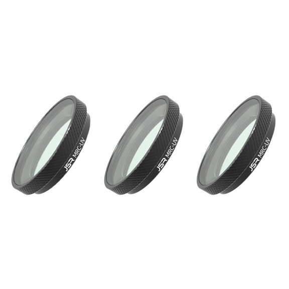For Insta360 GO 3S JUNESTAR Camera Lens Filter, Filter:3 in 1 UV