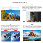 For Insta360 GO 3S JUNESTAR Camera Lens Filter, Filter:ND64
