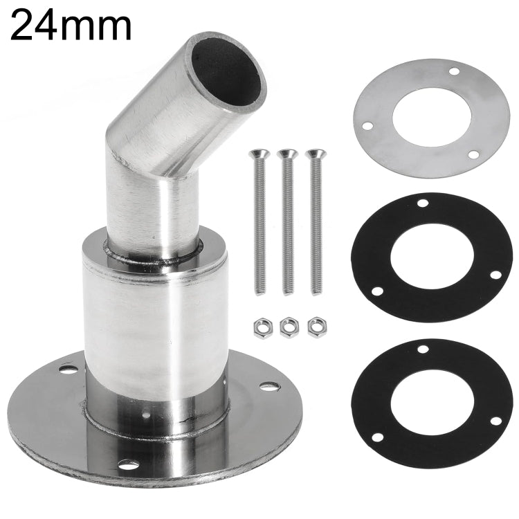 24mm Elbow Marine Parking Heater Stainless Steel Vent