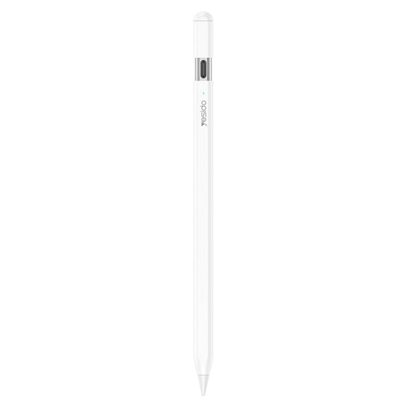 For iPad Yesido ST16 Anti-mistouch Capacitive Stylus(White)