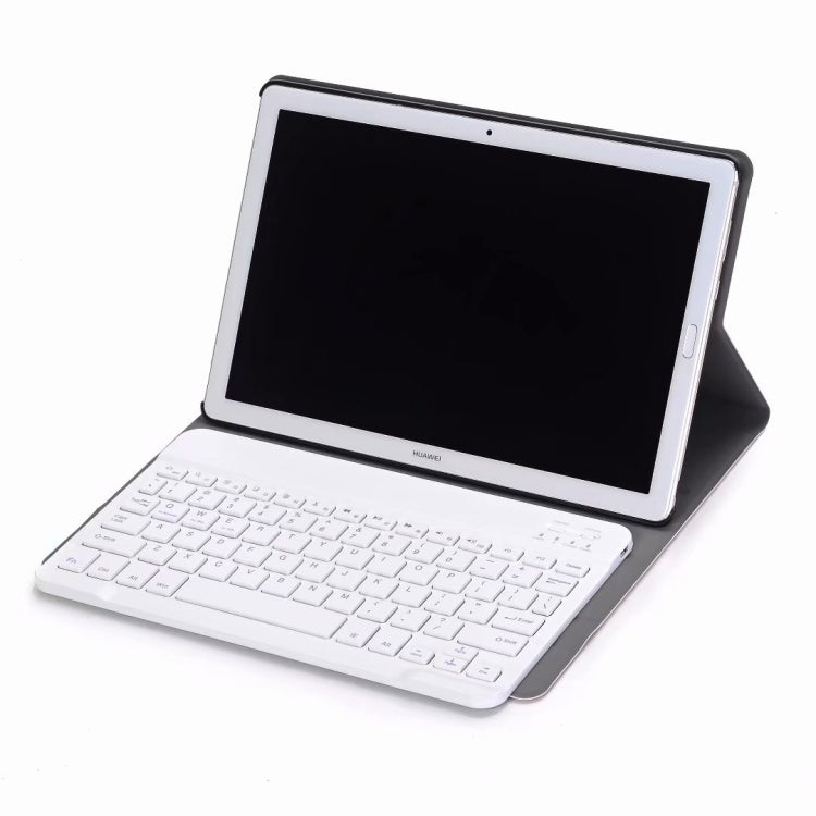 For Huawei MatePad T8 Ultra-thin Detachable Bluetooth Keyboard Leather Tablet Case with Stand & Sleep Function & Backlight(Black)