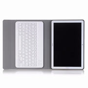 For Huawei MatePad T8 Ultra-thin Detachable Bluetooth Keyboard Leather Tablet Case with Stand & Sleep Function & Backlight(Rose Gold)