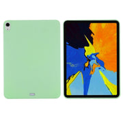 For iPad Air 13 2024 Pure Color Liquid Silicone Shockproof Tablet Case(Green)