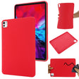 For iPad Pro 13 2024 Pure Color Liquid Silicone Shockproof Tablet Case(Red) - iPad Pro 13 2024 Cases by PMC TechLife | Online Shopping South Africa | PMC TechLife | Buy Now Pay Later Mobicred