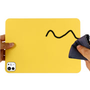 For iPad Pro 13 2024 Pure Color Liquid Silicone Shockproof Tablet Case(Yellow)