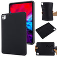 For iPad Pro 13 2024 Pure Color Liquid Silicone Shockproof Tablet Case(Black) - iPad Pro 13 2024 Cases by PMC TechLife | Online Shopping South Africa | PMC TechLife | Buy Now Pay Later Mobicred