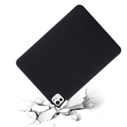 For iPad Pro 13 2024 Pure Color Liquid Silicone Shockproof Tablet Case(Black)