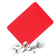 For iPad Pro 11 2024 Pure Color Liquid Silicone Shockproof Tablet Case(Red)