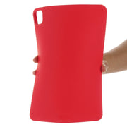For iPad Pro 11 2024 Pure Color Liquid Silicone Shockproof Tablet Case(Red)