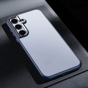 For Samsung Galaxy S24 5G SULADA Skin Feel Matte Shockproof Phone Case(Blue)