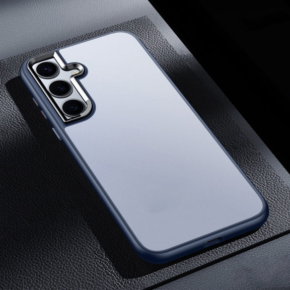 For Samsung Galaxy S24 5G SULADA Skin Feel Matte Shockproof Phone Case(Blue)