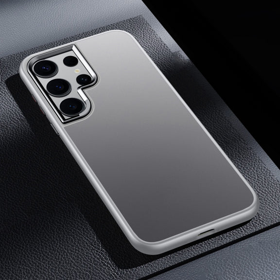 For Samsung Galaxy S24 Ultra 5G SULADA Skin Feel Matte Shockproof Phone Case(Grey)