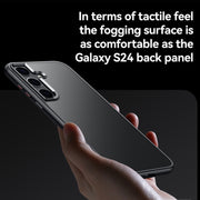 For Samsung Galaxy S24+ 5G SULADA Skin Feel Matte Shockproof Phone Case(Blue)