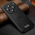 For vivo X100 SULADA Shockproof TPU + Handmade Leather Phone Case(Black) - vivo Cases by SULADA | Online Shopping South Africa | PMC Jewellery | Buy Now Pay Later Mobicred