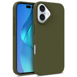 For iPhone 16 Plus Wheat Straw TPU Phone Case(Army Green) - iPhone 16 Plus Cases by PMC TechLife | Online Shopping South Africa | PMC TechLife | Buy Now Pay Later Mobicred
