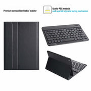ST500 For Samsung Galaxy Tab A7 T500/T505 10.4 inch 2020 Ultra-thin Detachable Bluetooth Keyboard Leather Tablet Case with Stand & Sleep Function & Backlight(Gold)