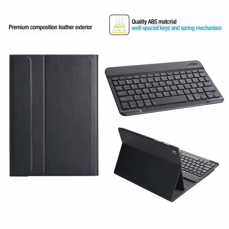 ST500 For Samsung Galaxy Tab A7 T500/T505 10.4 inch 2020 Ultra-thin Detachable Bluetooth Keyboard Leather Tablet Case with Stand & Sleep Function & Backlight(Rose Gold)