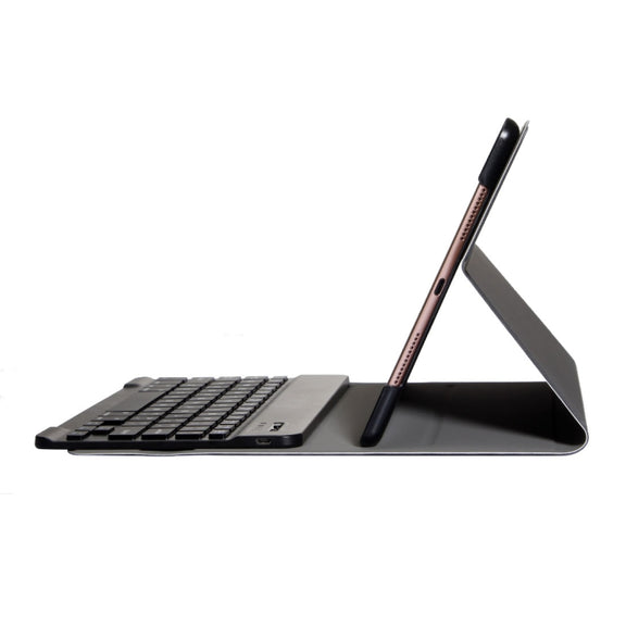 ST870S For Samsung Galaxy Tab S7 T870/T875 11 inch 2020 Ultra-thin Detachable Bluetooth Keyboard Leather Tablet Case with Stand & Sleep Function & Backlight(Black)