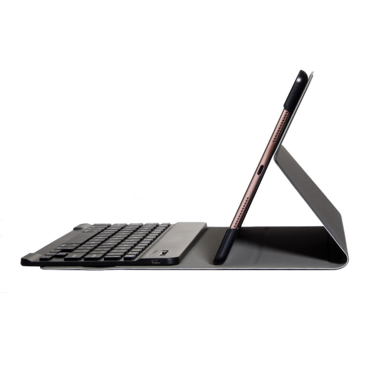 ST870S For Samsung Galaxy Tab S7 T870/T875 11 inch 2020 Ultra-thin Detachable Bluetooth Keyboard Leather Tablet Case with Stand & Sleep Function & Backlight(Black)