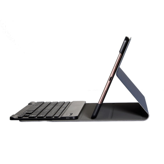 ST870S For Samsung Galaxy Tab S7 T870/T875 11 inch 2020 Ultra-thin Detachable Bluetooth Keyboard Leather Tablet Case with Stand & Sleep Function & Backlight(Blue)