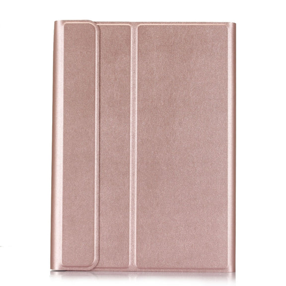 ST870S For Samsung Galaxy Tab S7 T870/T875 11 inch 2020 Ultra-thin Detachable Bluetooth Keyboard Leather Tablet Case with Stand & Sleep Function & Backlight(Rose Gold)