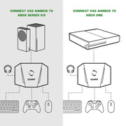 GameSir LeadJoy VX2 AimBox Game Console Keyboard Mouse Converter for Xbox / PS4 / PS5(Black)