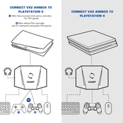 GameSir LeadJoy VX2 AimBox Game Console Keyboard Mouse Converter for Xbox / PS4 / PS5(Black)