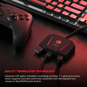 GameSir LeadJoy VX2 AimBox Game Console Keyboard Mouse Converter for Xbox / PS4 / PS5(Black)