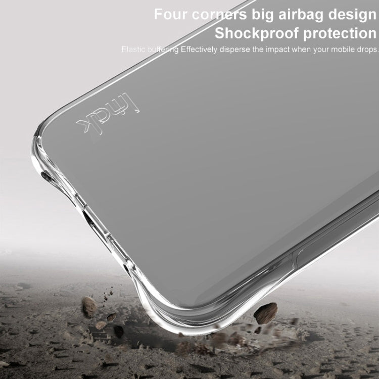 For HTC U24 Pro imak Shockproof Airbag TPU Phone Case(Transparent)