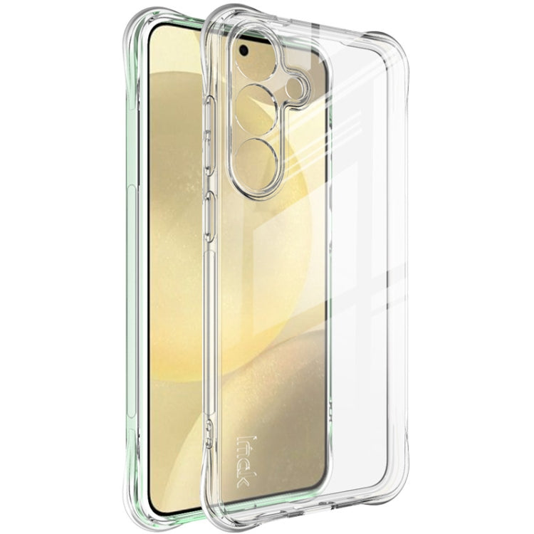 For Samsung Galaxy S25 5G imak Shockproof Airbag TPU Phone Case(Transparent)