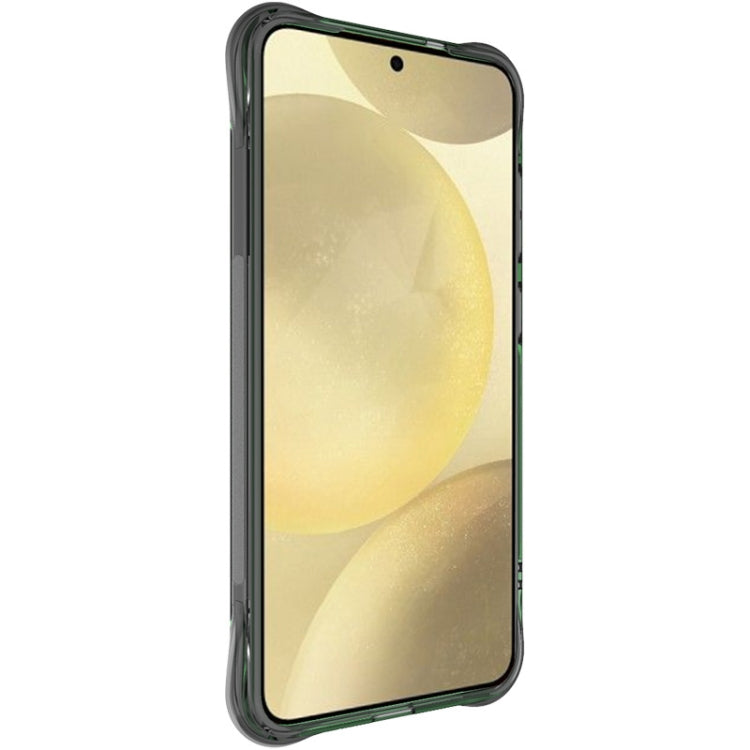 For Samsung Galaxy S25 5G imak Shockproof Airbag TPU Phone Case(Transparent Black)