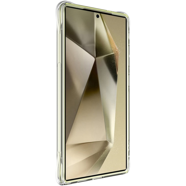 For Samsung Galaxy S25 Ultra 5G imak Shockproof Airbag TPU Phone Case(Transparent)