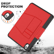 For iPad Air 11 2025 / 2024 Smart B Magnetic Holder Leather Tablet Case(Red)