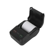 BT-583 58mm USB-C/Type-C + Bluetooth Portable Thermal Printer, Specification:EU Plug(Black White)