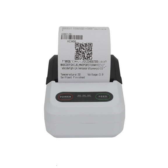 BT-583 58mm USB-C/Type-C + Bluetooth Portable Thermal Printer, Specification:US Plug(Black)