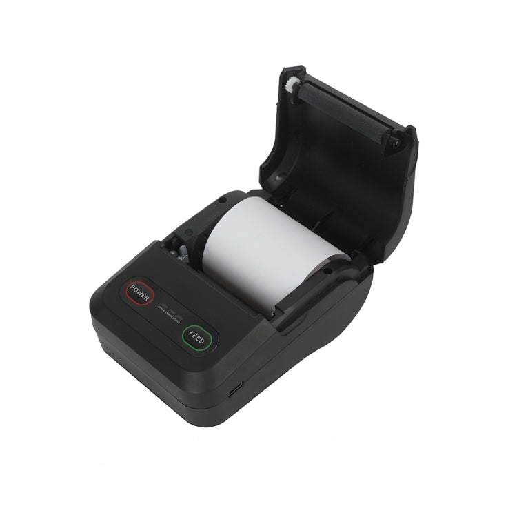 BT-583 58mm USB-C/Type-C + Bluetooth Portable Thermal Printer, Specification:US Plug(Black)