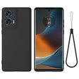 For Motorola Edge 50 Fusion Solid Color Liquid Silicone Dropproof Full Coverage Phone Case(Black) - free shipping - PMC TechLife - Order now!