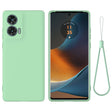 For Motorola Edge 50 Fusion Solid Color Liquid Silicone Dropproof Full Coverage Phone Case(Green) - free shipping - PMC TechLife - Order now!
