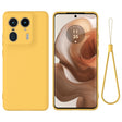 For Motorola Edge 50 Ultra Solid Color Liquid Silicone Dropproof Full Coverage Phone Case(Yellow) - free shipping - PMC TechLife - Order now!