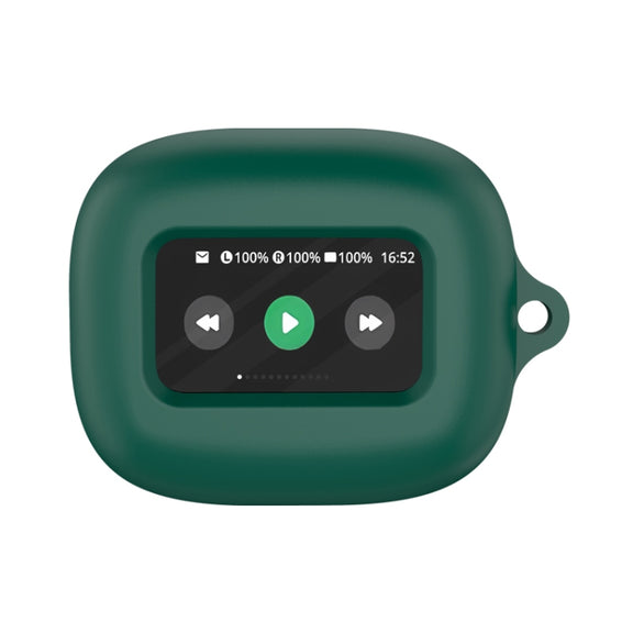 For JBL Live Beam 3 Wireless Bluetooth Earphones Silicone Protective Case(Dark Green)